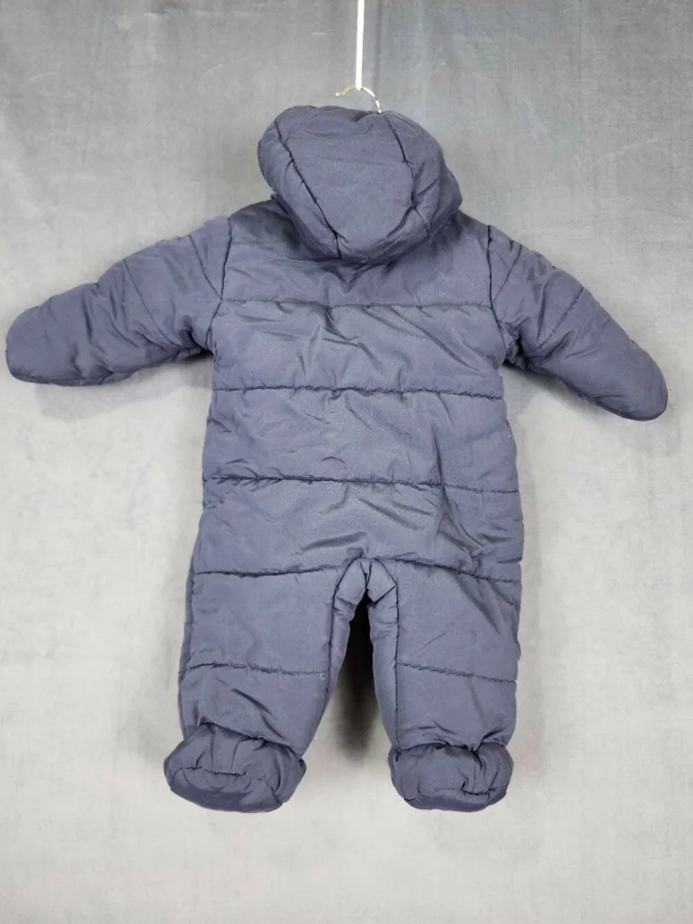 OshKosh Dark Blue Soft Bunting Snowsuit Size 3-6 Months